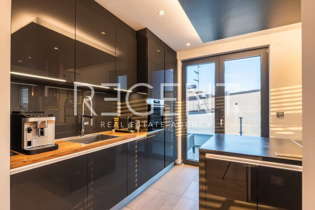 Cuisine - Luxury Penthouse with Panoramic Terrace in Zagreb