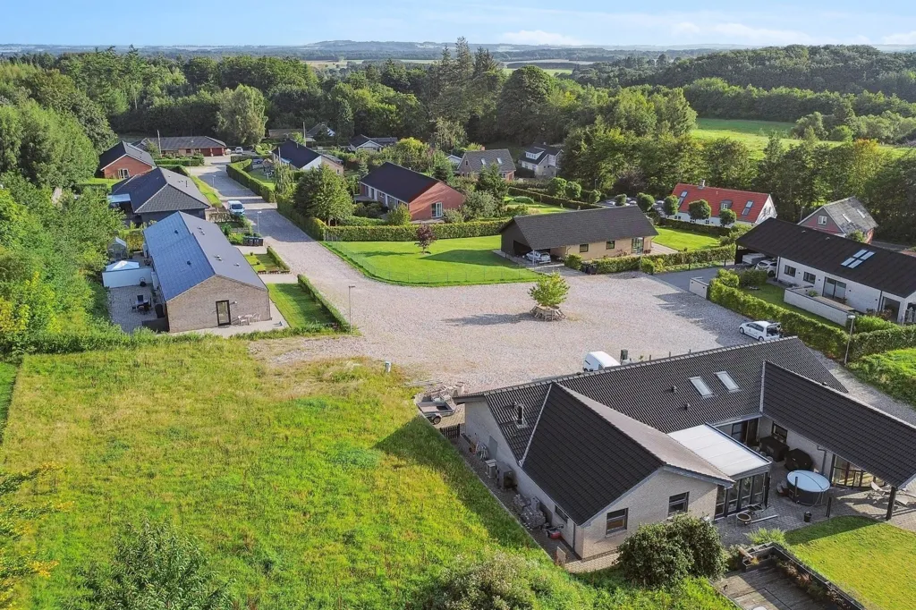 Vue aérienne - Year-Round Plot with 5G Coverage in Hammel