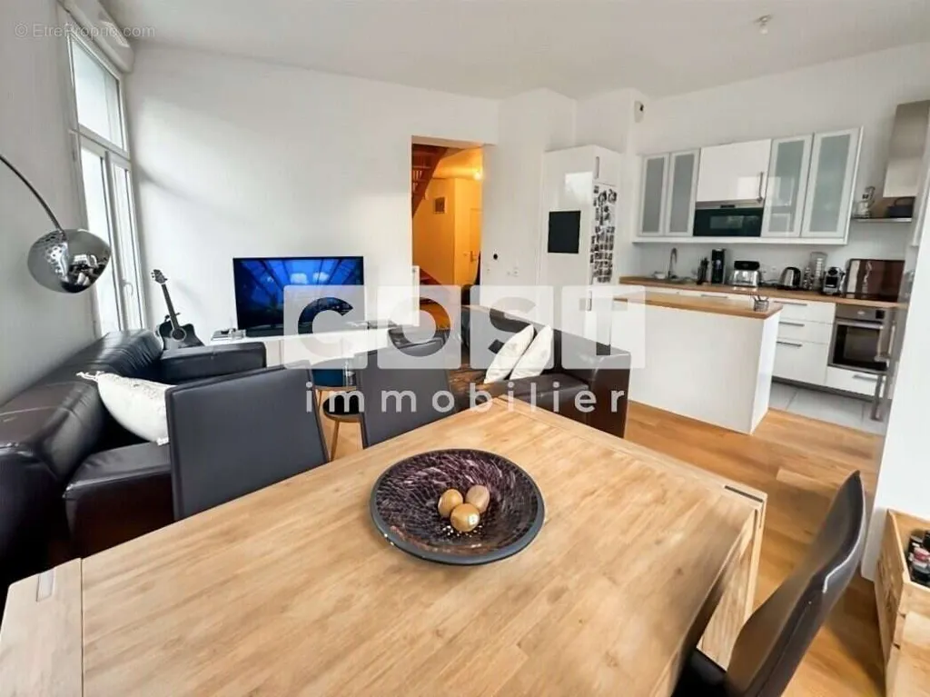 Salle à manger - Duplex 4 pièces avec Terrasse à Asnières-sur-Seine