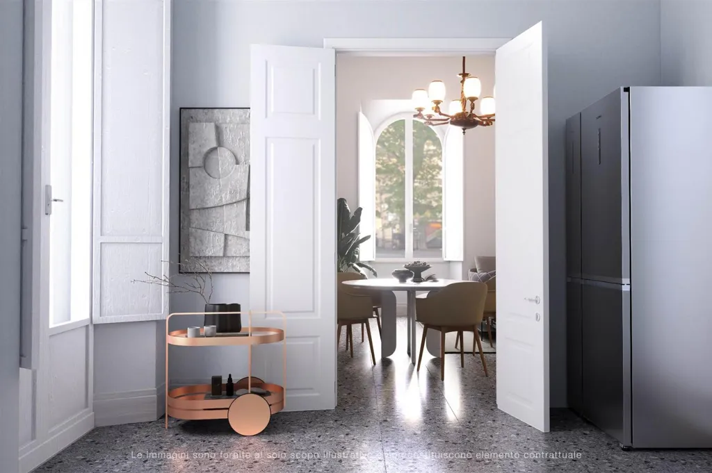Salle à manger - Elegant Penthouse with Private Parking in Florence