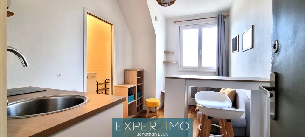 Cuisine - Appartement Meublé avec Chambre Séparée à Rennes