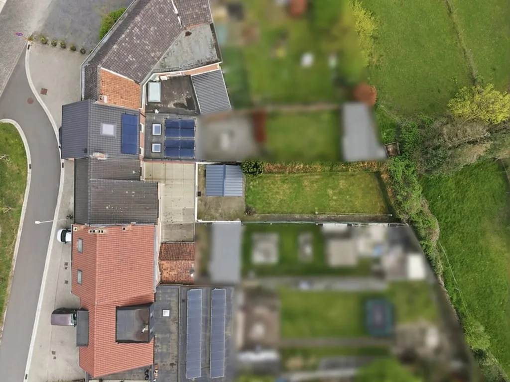 Aerial - Renovatable Building with Garden in Diepenbeek