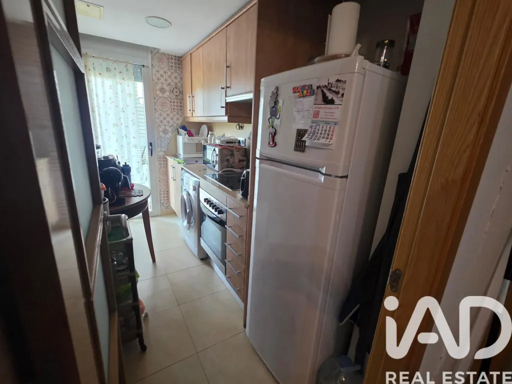 Köök - Seafront Apartment with Terrace in La Ràpita