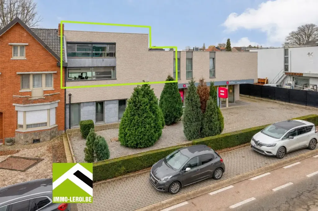 Aerial - Duplex Apartment with Terraces in Riemst