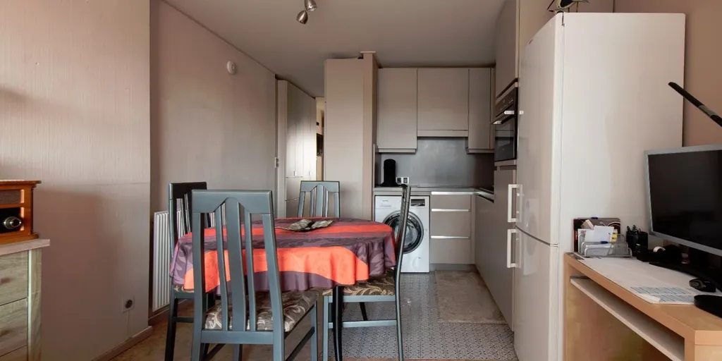 Salle à manger - Appartement avec Terrasse Sud à Middelkerke