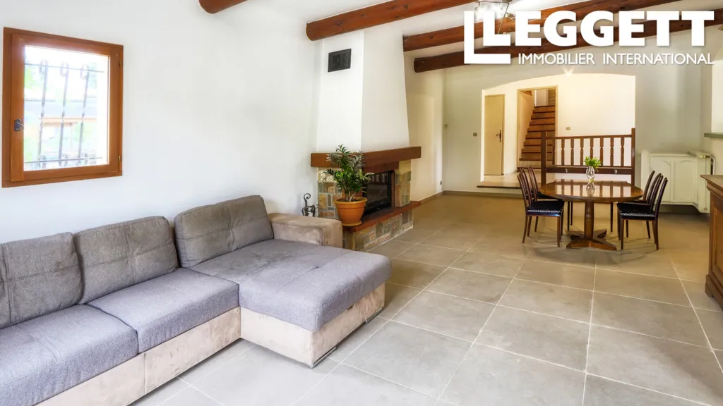 Séjour - Appartement avec Terrasse ensoleillée et Vue sur Luberon à Apt