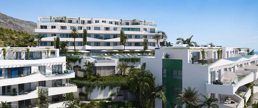 Välivaade - Newly-Built Apartment with Sea Views in Mijas