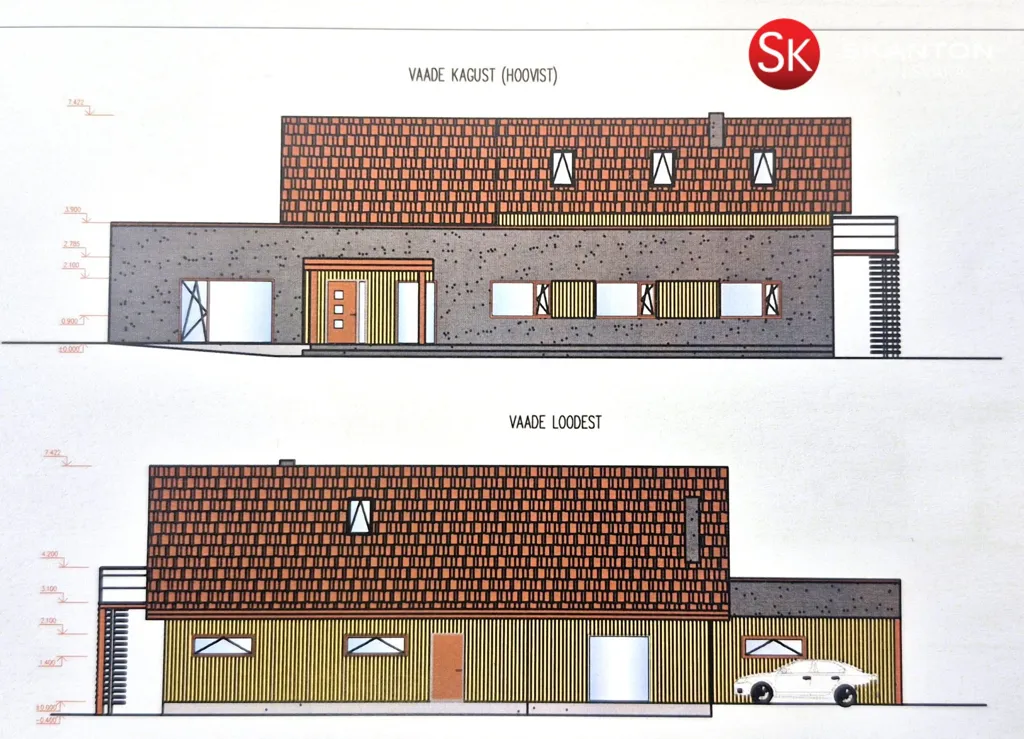 6-toaline maja asukohas Tartu vald