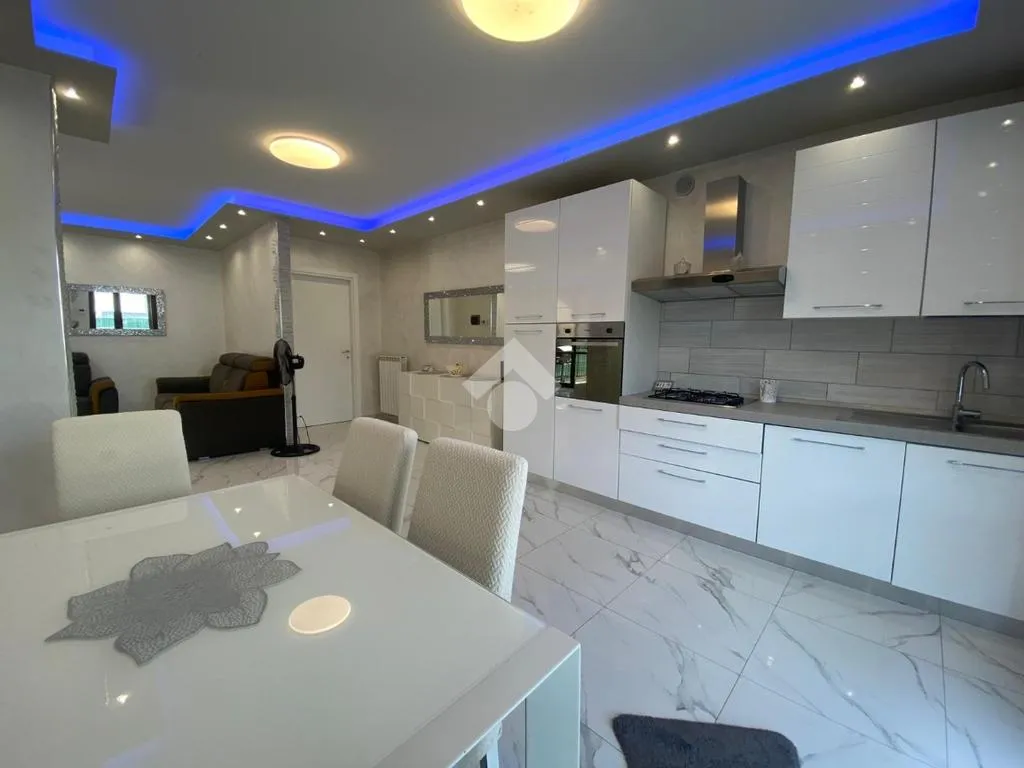 Kitchen - Bright 2-Bedroom Apartment with Balcony in Corbetta