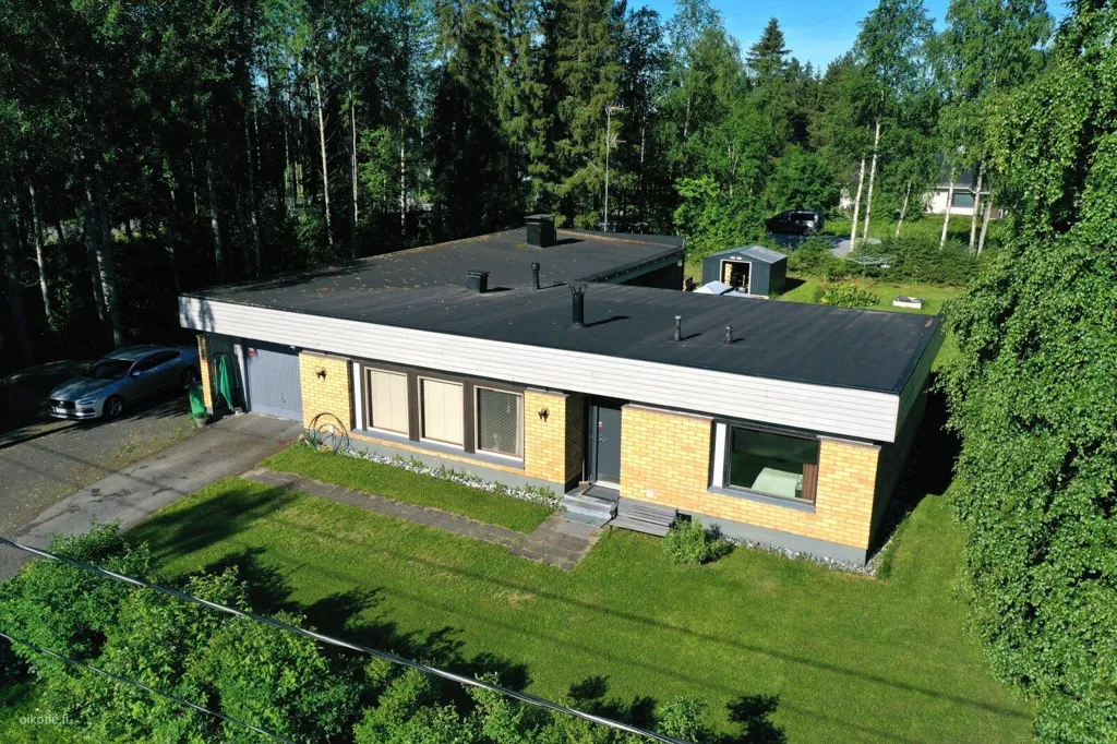 Vista aerea - Renovated Detached House in Keminmaa Centre