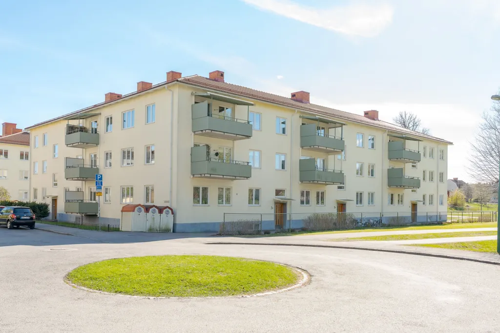 Exterior - Corner Apartment with Park View in Norrköping