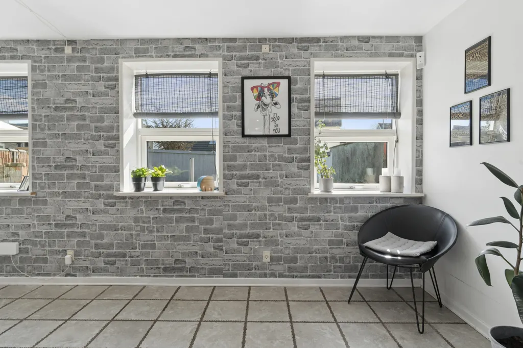 Living Room - Villa with Garden in Randers SØ