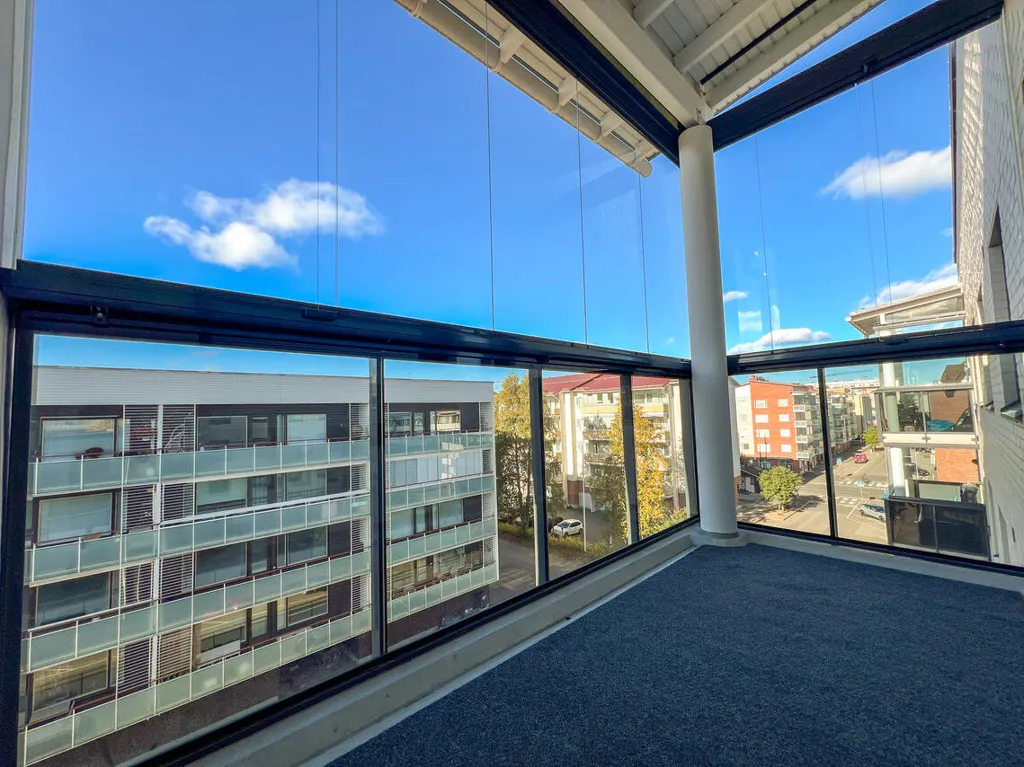 Balcony - Modern Studio with Balcony in Rovaniemi Centre