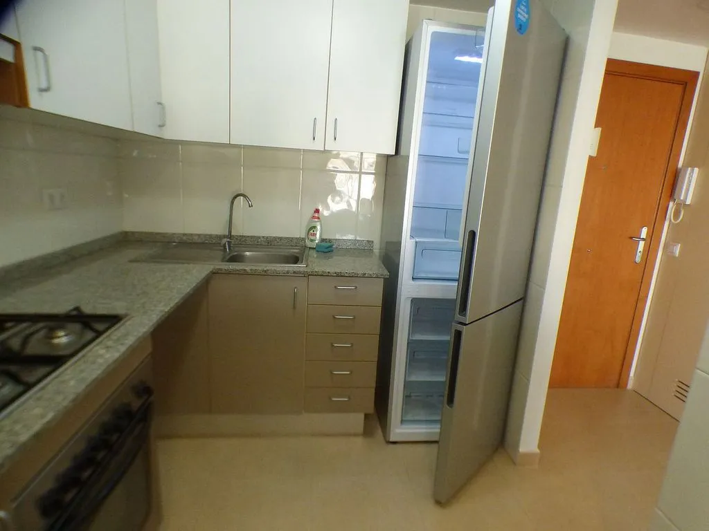 Köök - Apartment with Balcony in Eixample Sud