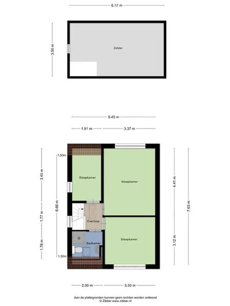 Plan - Corner House with Patio in Terneuzen