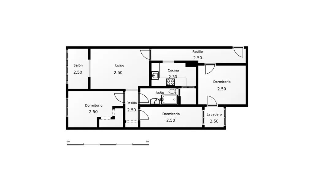Plaan - Apartment with Garden Access in Ripollet, Barcelona