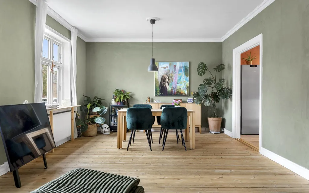 Sala da pranzo - 1923 Villa with Garden in Slagelse