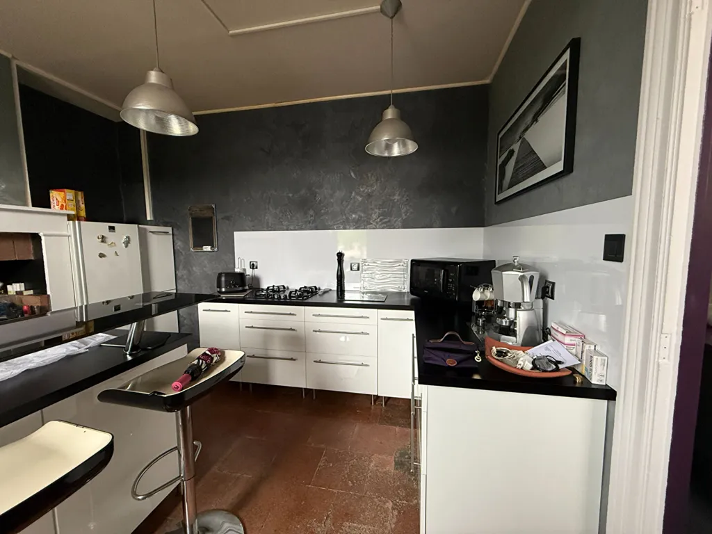 Kitchen - T3 Apartment with Terrace in Carbonne