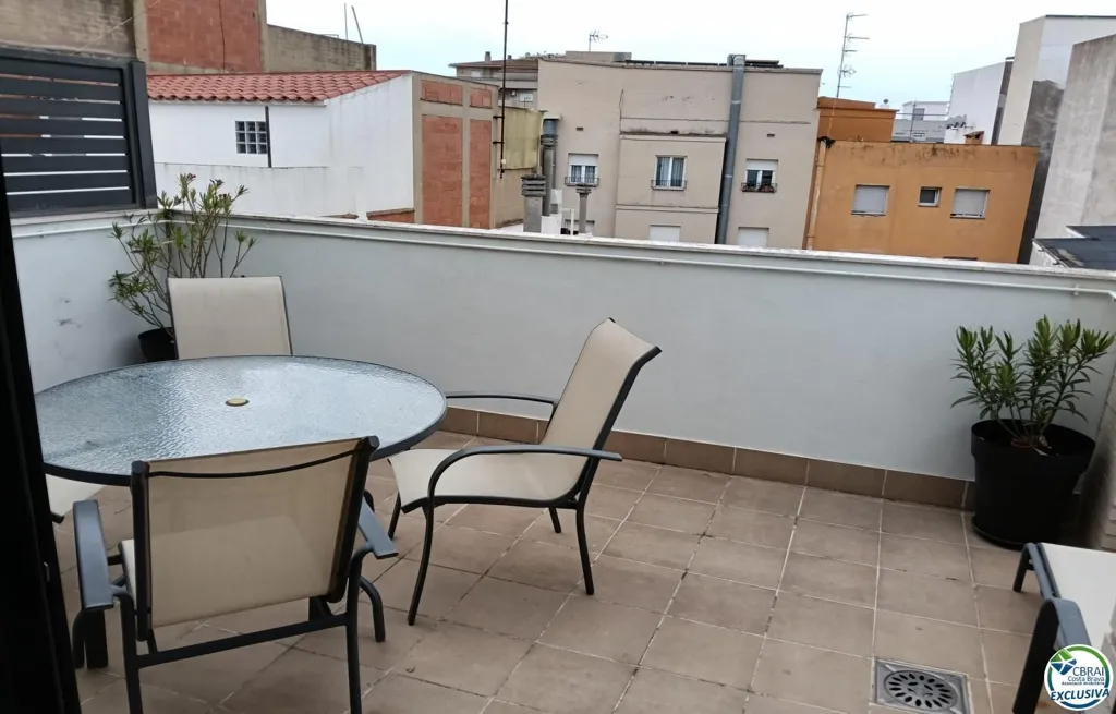 Balcon - Apartment with Terrace in Centre - Roses