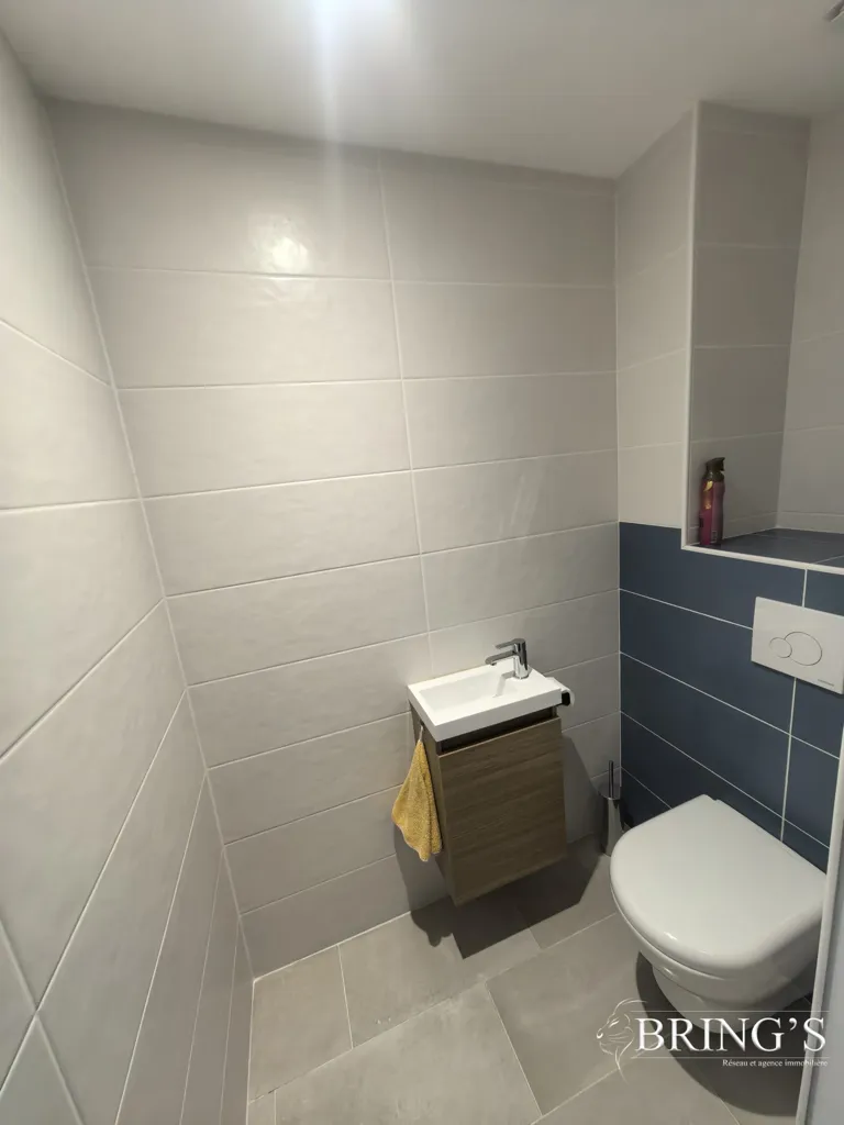 Salles de bain - Triplex rénové avec parking à Phalsbourg