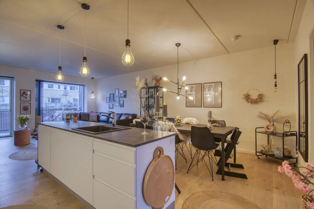 Cuisine - Modern Flat with Balcony and Terrace in Holbæk Harbour
