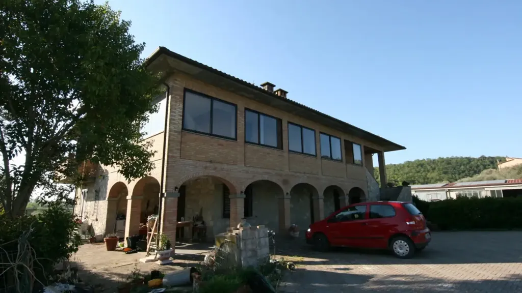 Esterno - Villa con vista panoramica a Sinalunga
