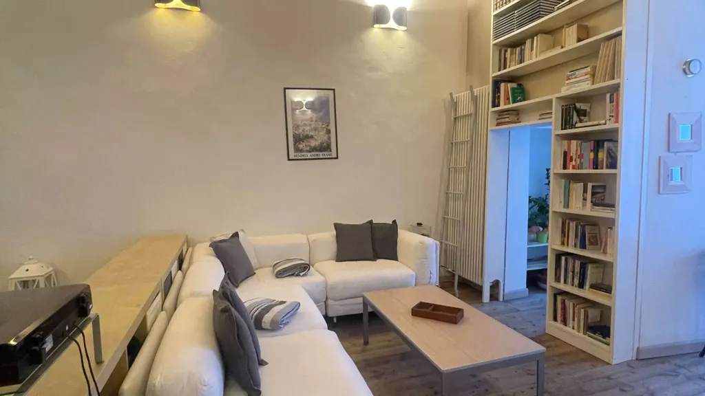 Séjour - Charming Apartment with Balcony in Asti