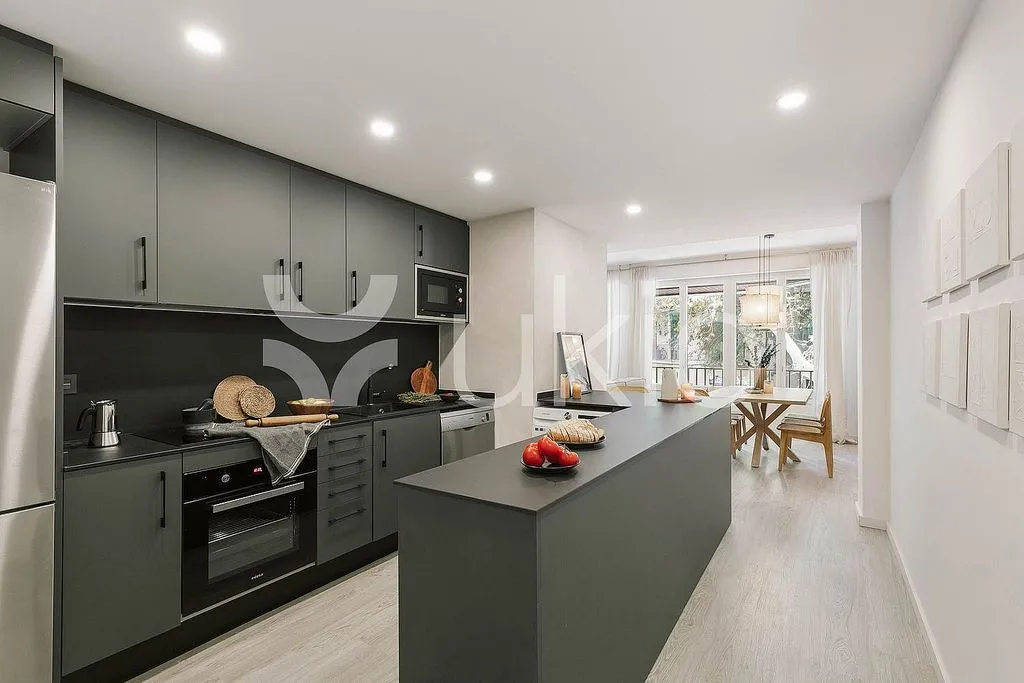 Köök - Furnished Apartment with Air Conditioning in Sant Antoni