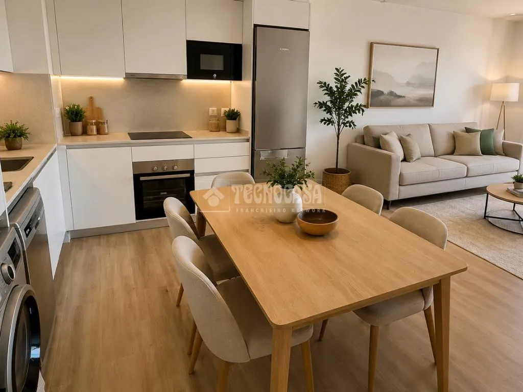 Söögituba - New Flat with Terrace in Málaga