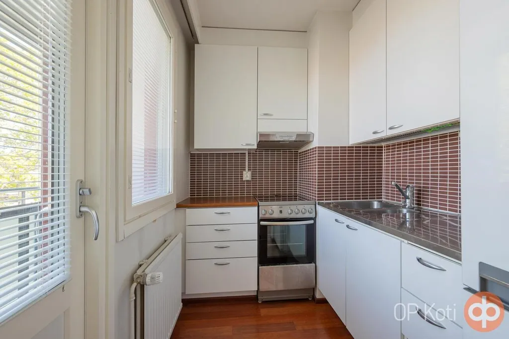Köök - One-Bedroom Flat with Sauna in Joos