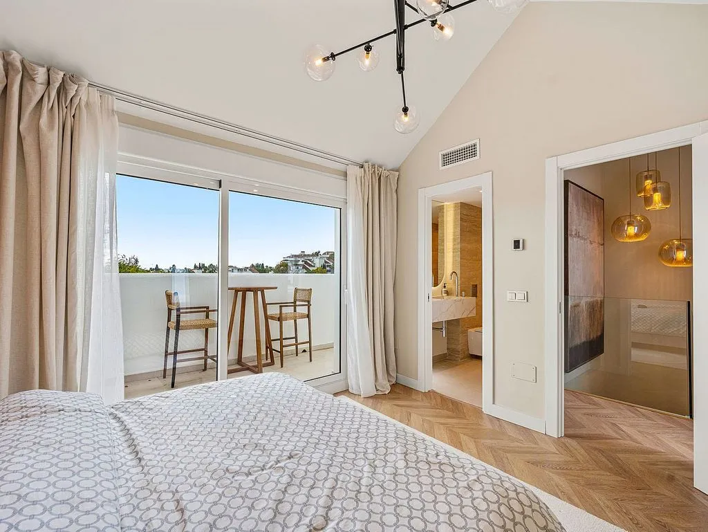 Chambres - Luxury Semidetached House with Pool in Marbella