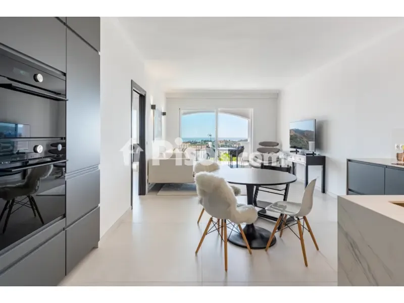 Köök - Scandinavian-Style Apartment with Pool in La Quinta
