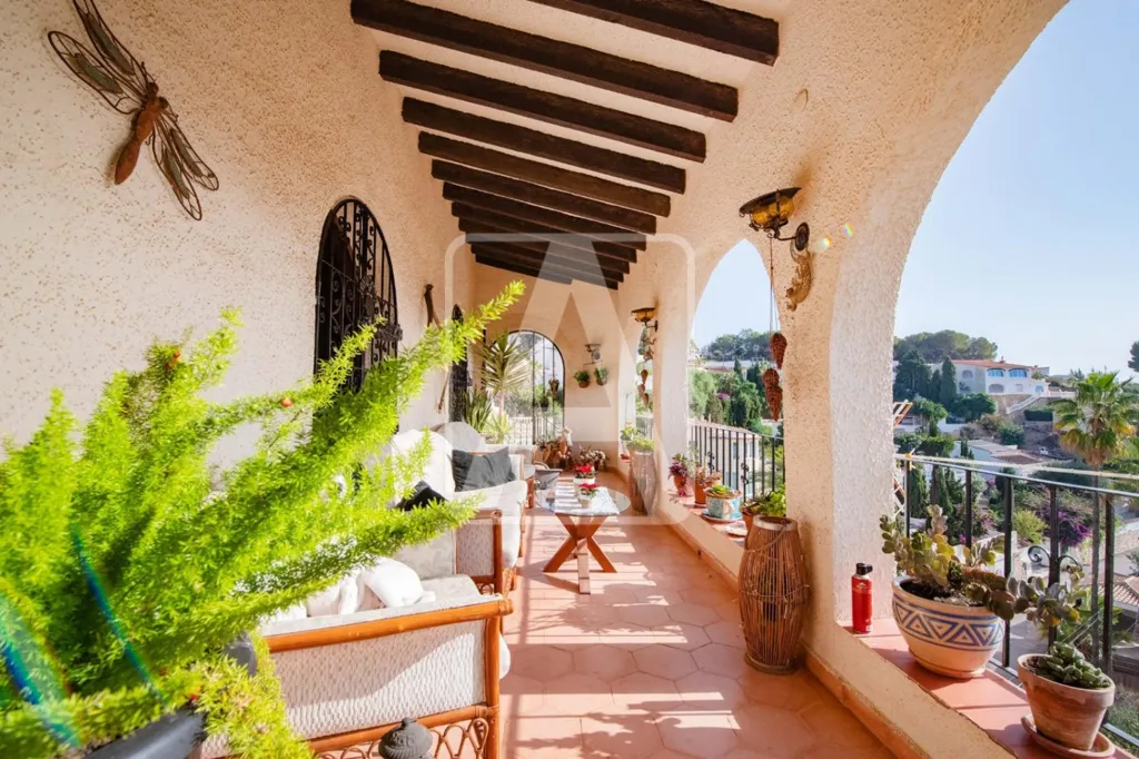 Terrasse - Mediterranean Villa with Sea Views in Benissa