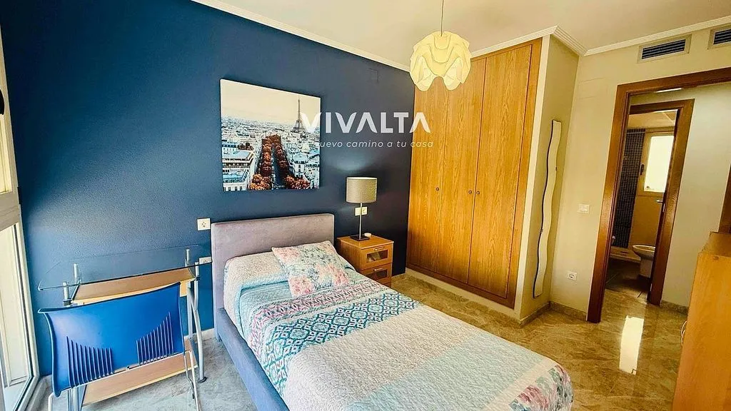 Bedrooms - Modern Flat with Sea View in El Grau
