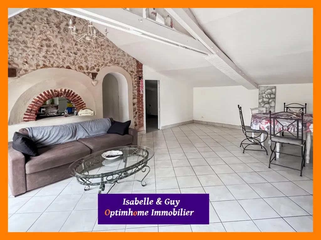 Living Room - Two-Home Estate with Large Garden in Eure