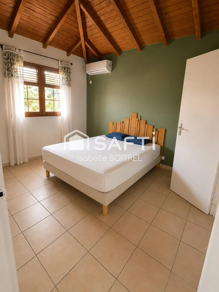 Chambres - Villa avec Vue Mer et Terrasse à Bouillante