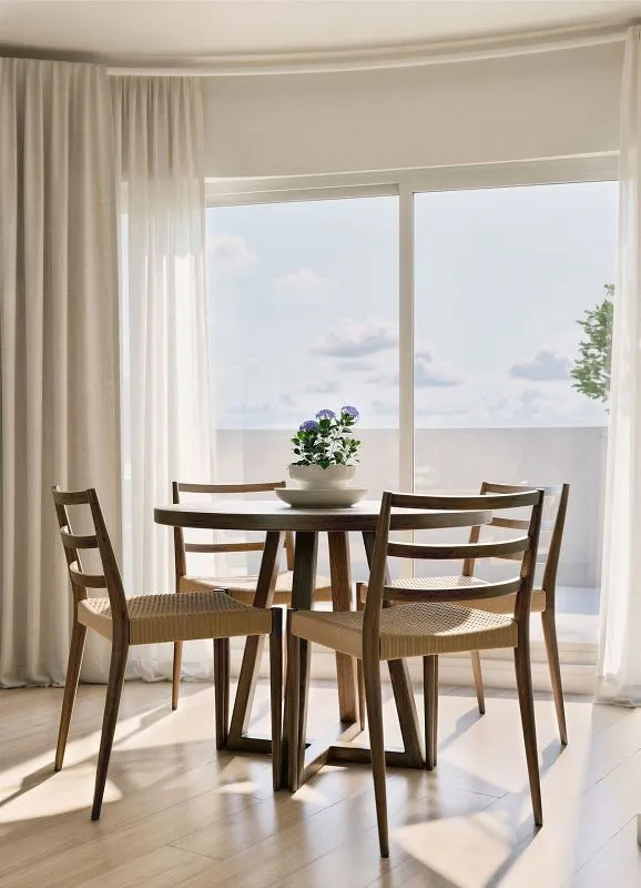 Dining Room - New Flat with Pool in Sagunto