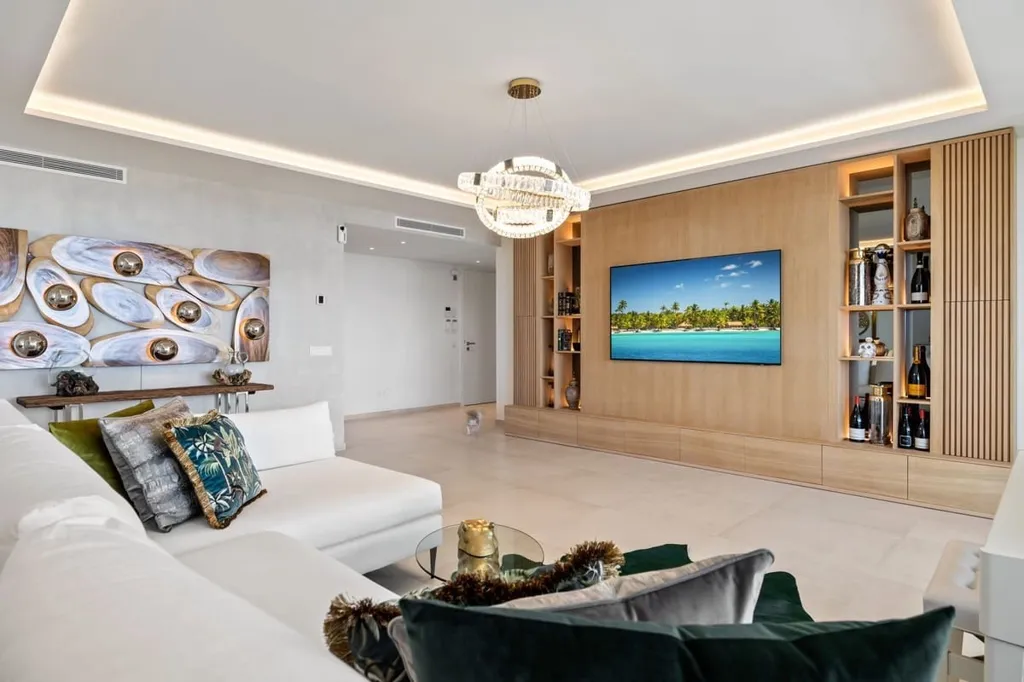Soggiorno - Luxury Apartment with Sea View in Marbella