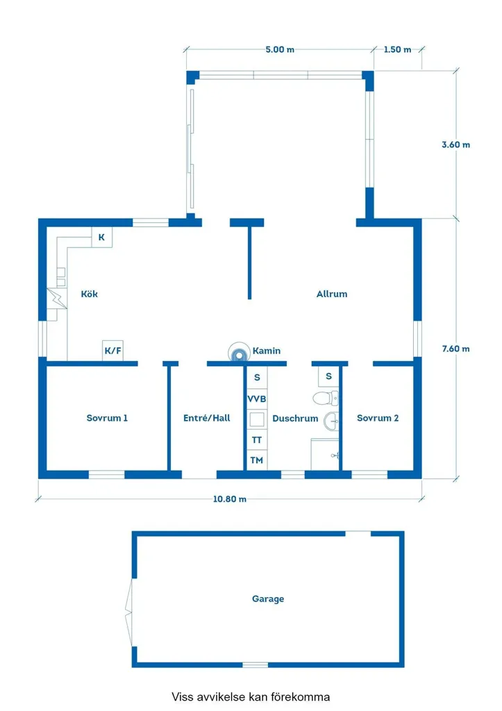 Maison 4 pièces à Falkenbergs kommun