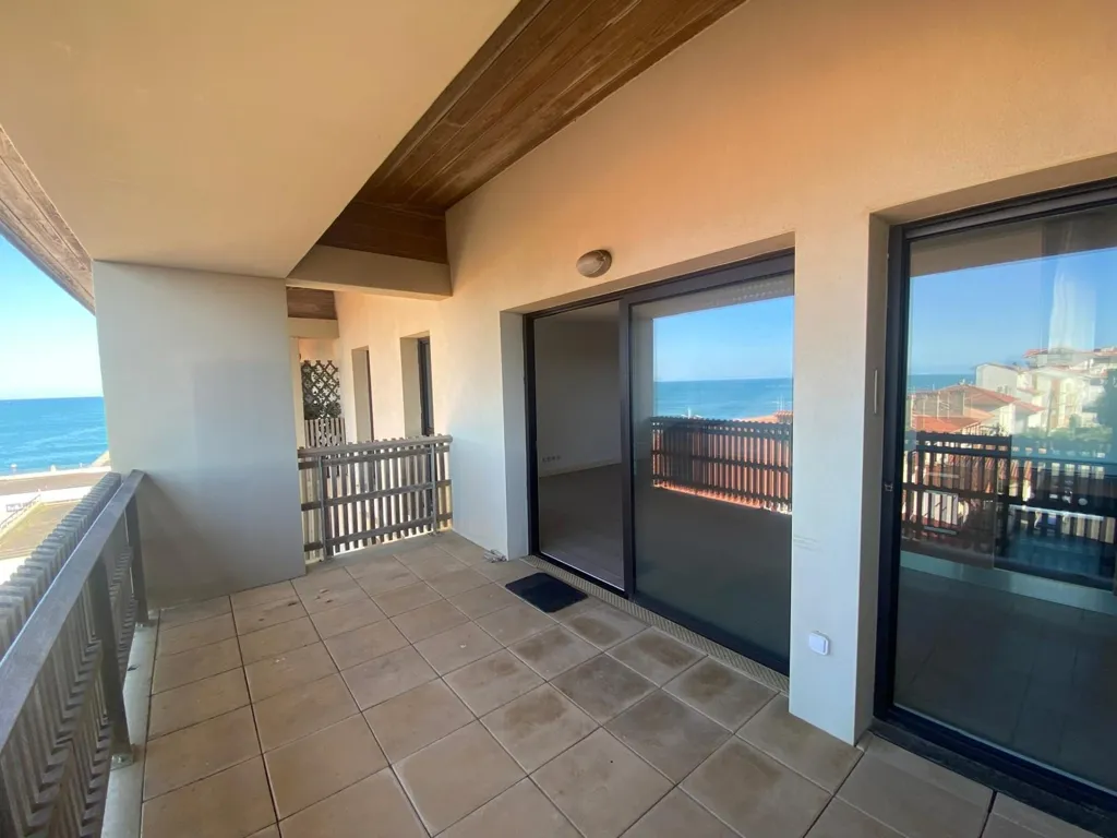 Balcon - Appartement en Front de Mer avec Vue Panoramique à Capbreton