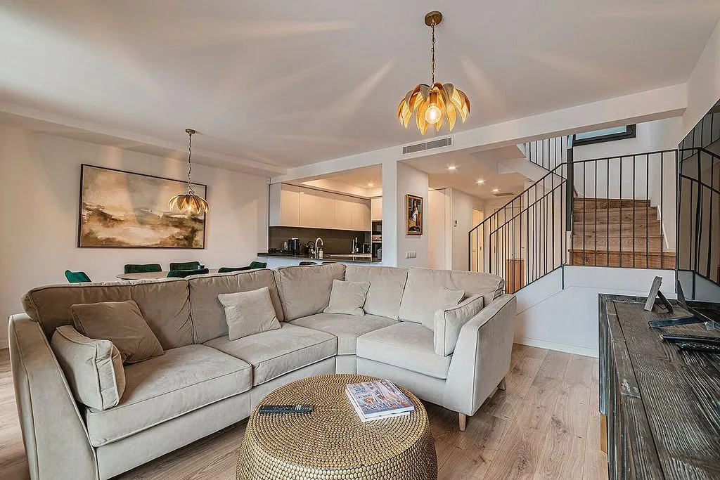 Séjour - Duplex with Terrace in La Dreta de l'Eixample