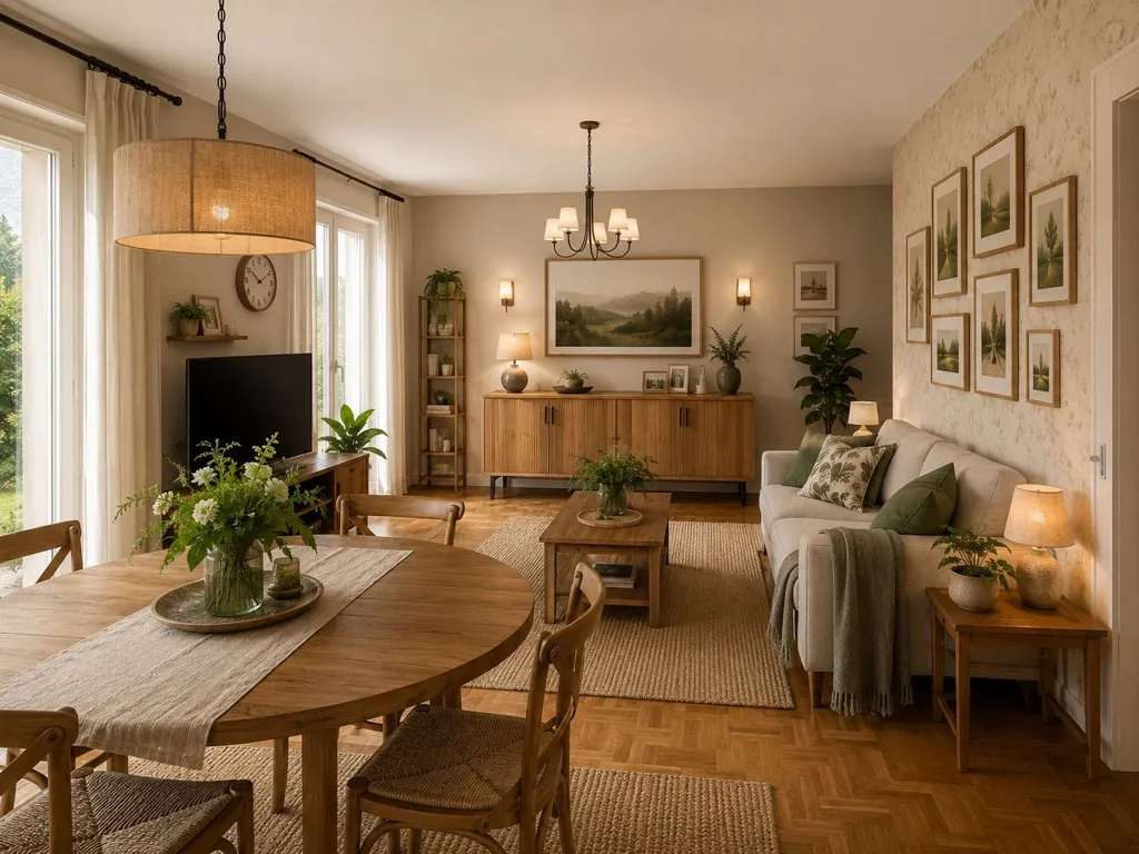 Salle à manger - Maison Mitoyenne à Guidel avec Garage