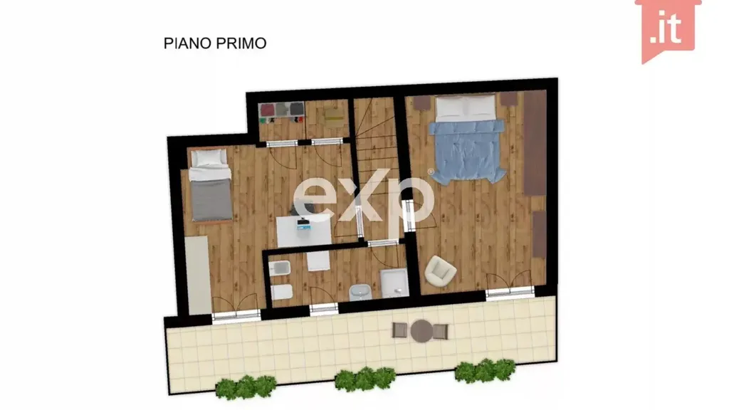 Grundriss - Modern Villa with Terrazzo in Casalbordino