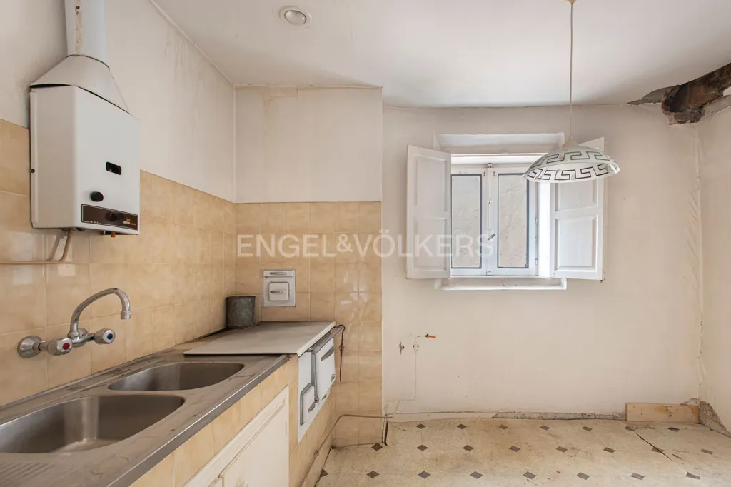 Cucina - Apartment with Balcony in Llanes Centre