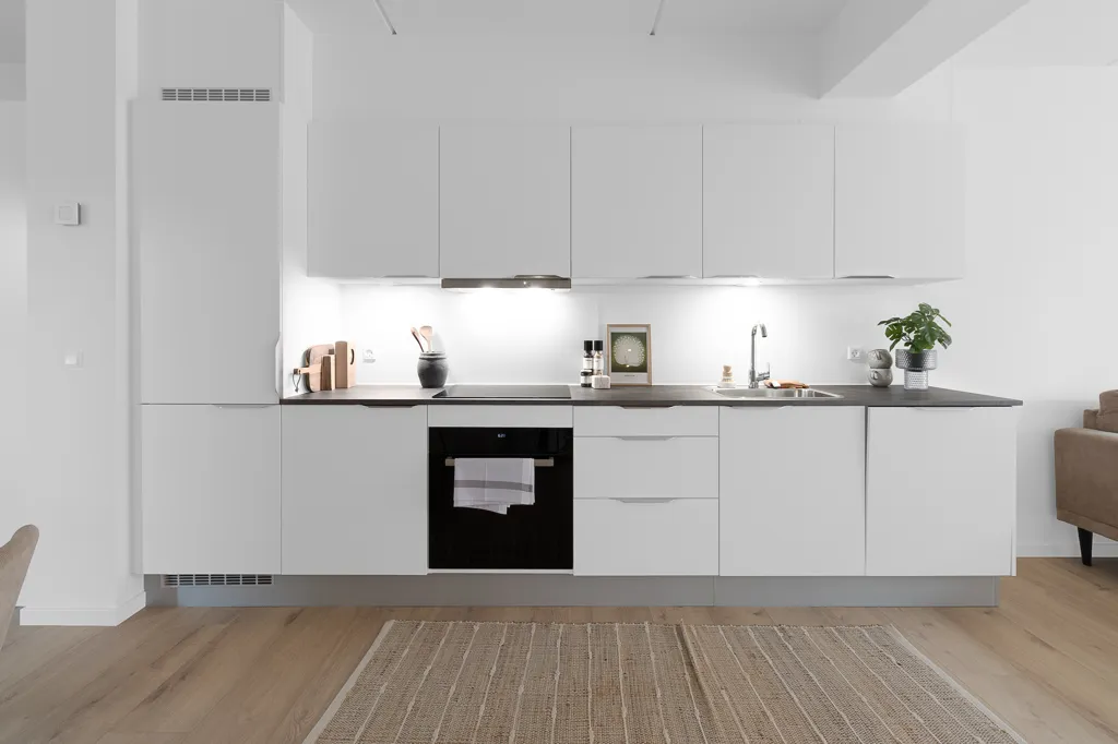 Köök - Apartment with Nature View in Randers