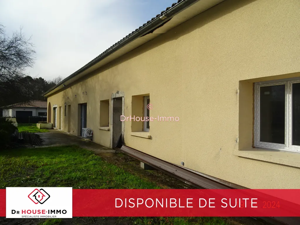 Exterior - Renovated Stone House with Garden in Saint-Savin