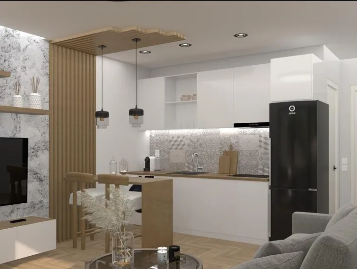 Maisonette with Sea View in Kavala Suburbs