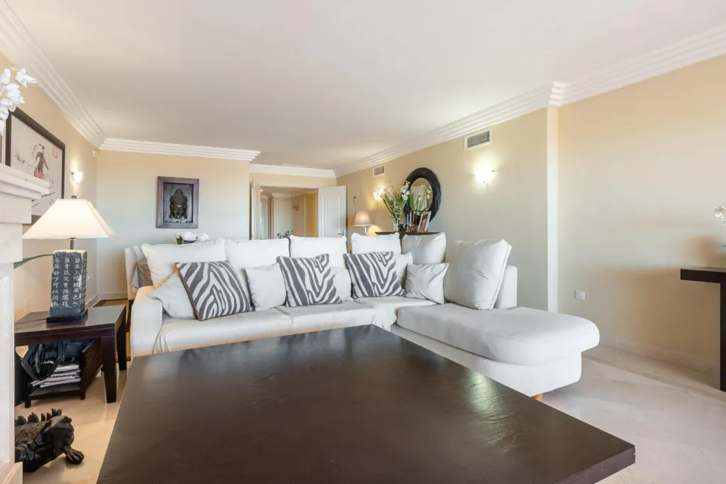 Séjour - Luxury Apartment with Sea Views in Marbella