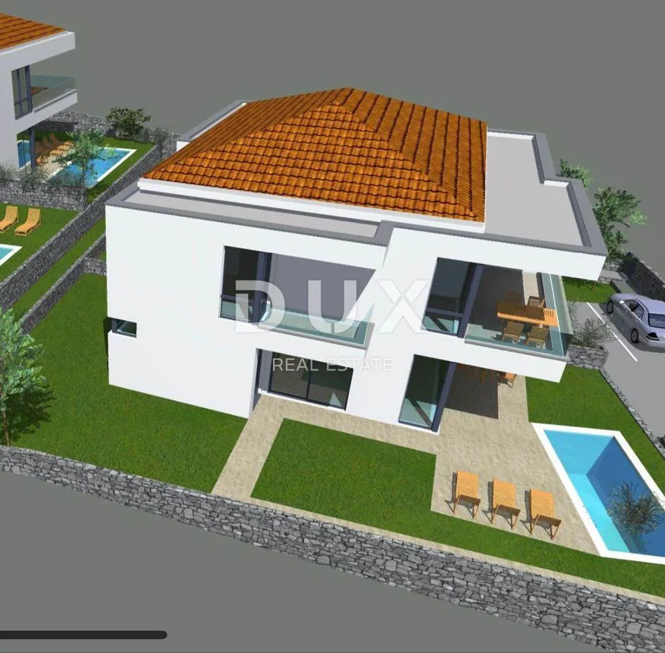 Modern Duplex with Pool in Malinska, Krk