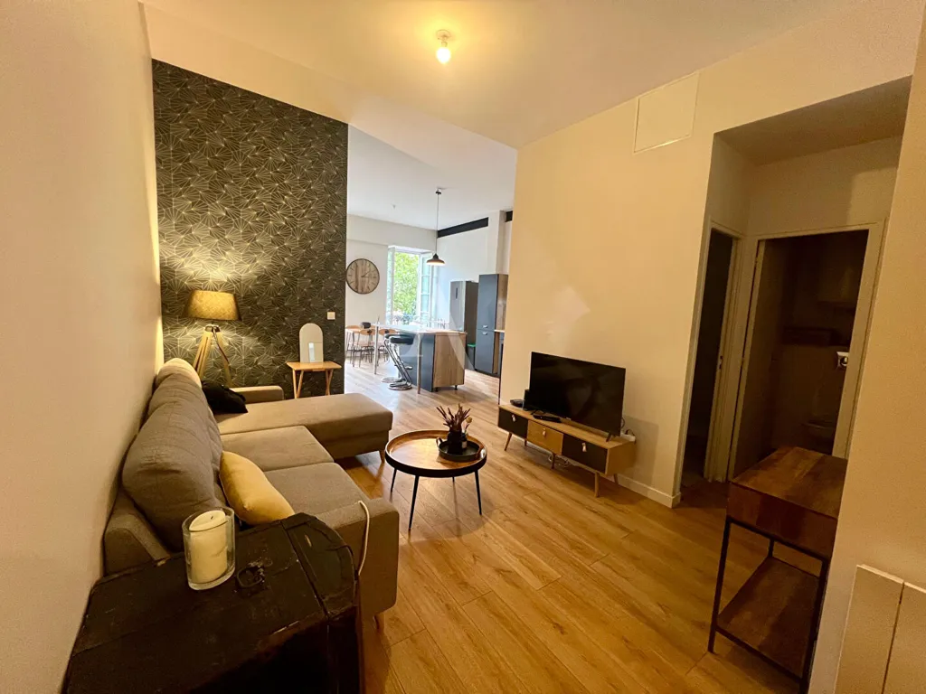 Séjour - Appartement Meublé avec Terrasse à Carcassonne